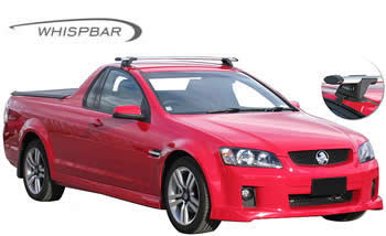 Holden Commodore Ute Yakima Whispbar roof racks